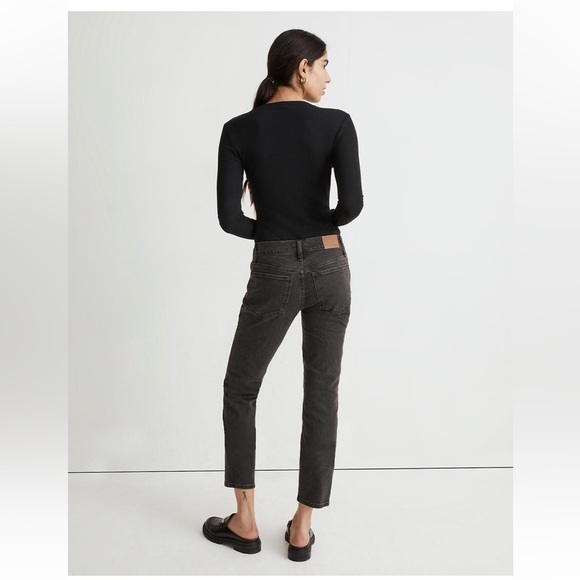Madewell The Low-Rise Perfect Vintage Jean in Lunar Wash  NEW With Tags size 23 - Picture 2 of 12
